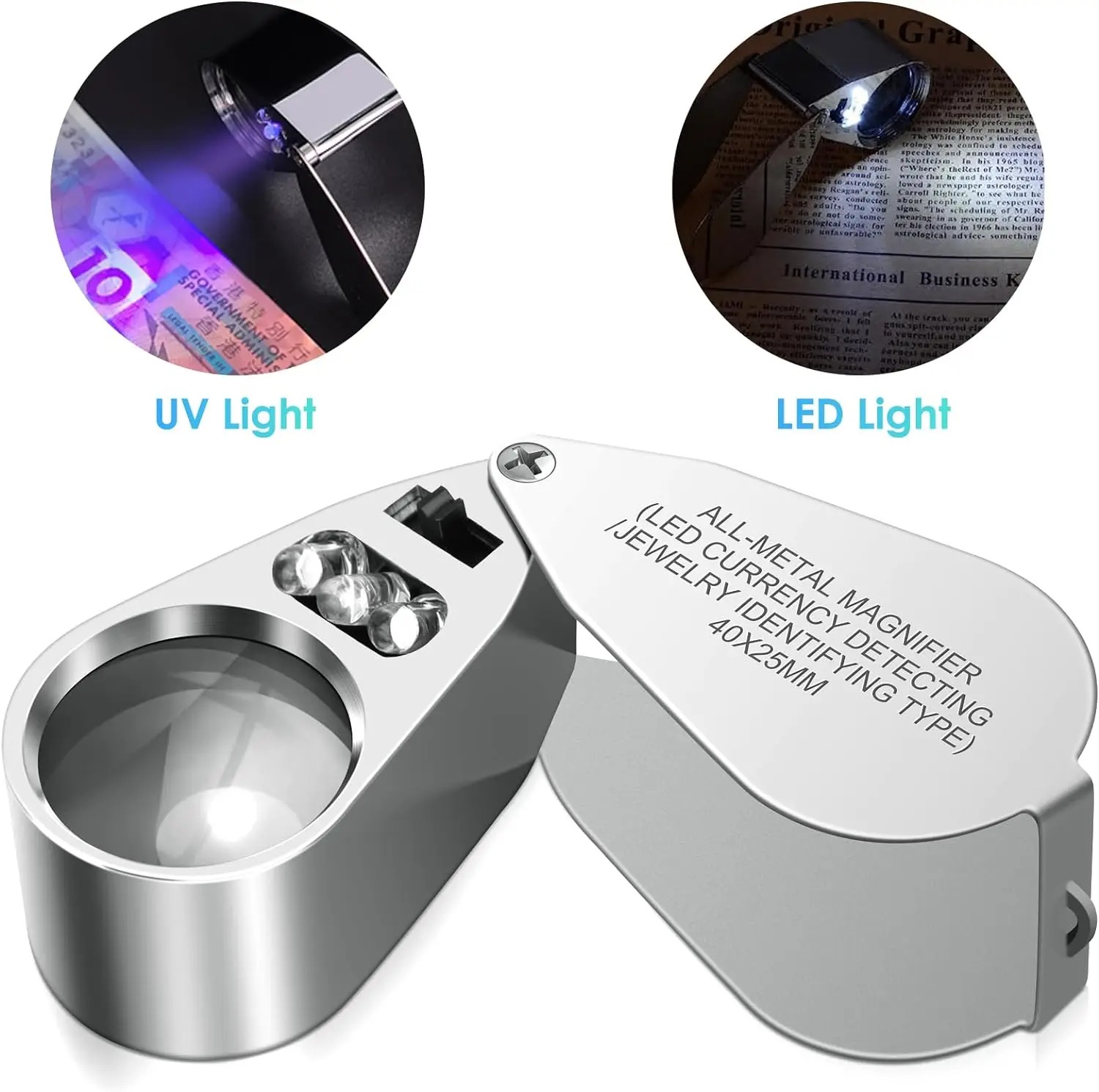 Body Jewelry Repair - Lupa de joyero con aumento de