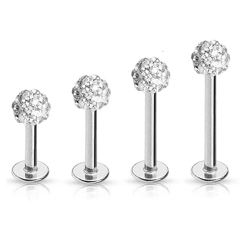 Body Jewelry Surgical Steel - 4 piezas de joyería para piercing
