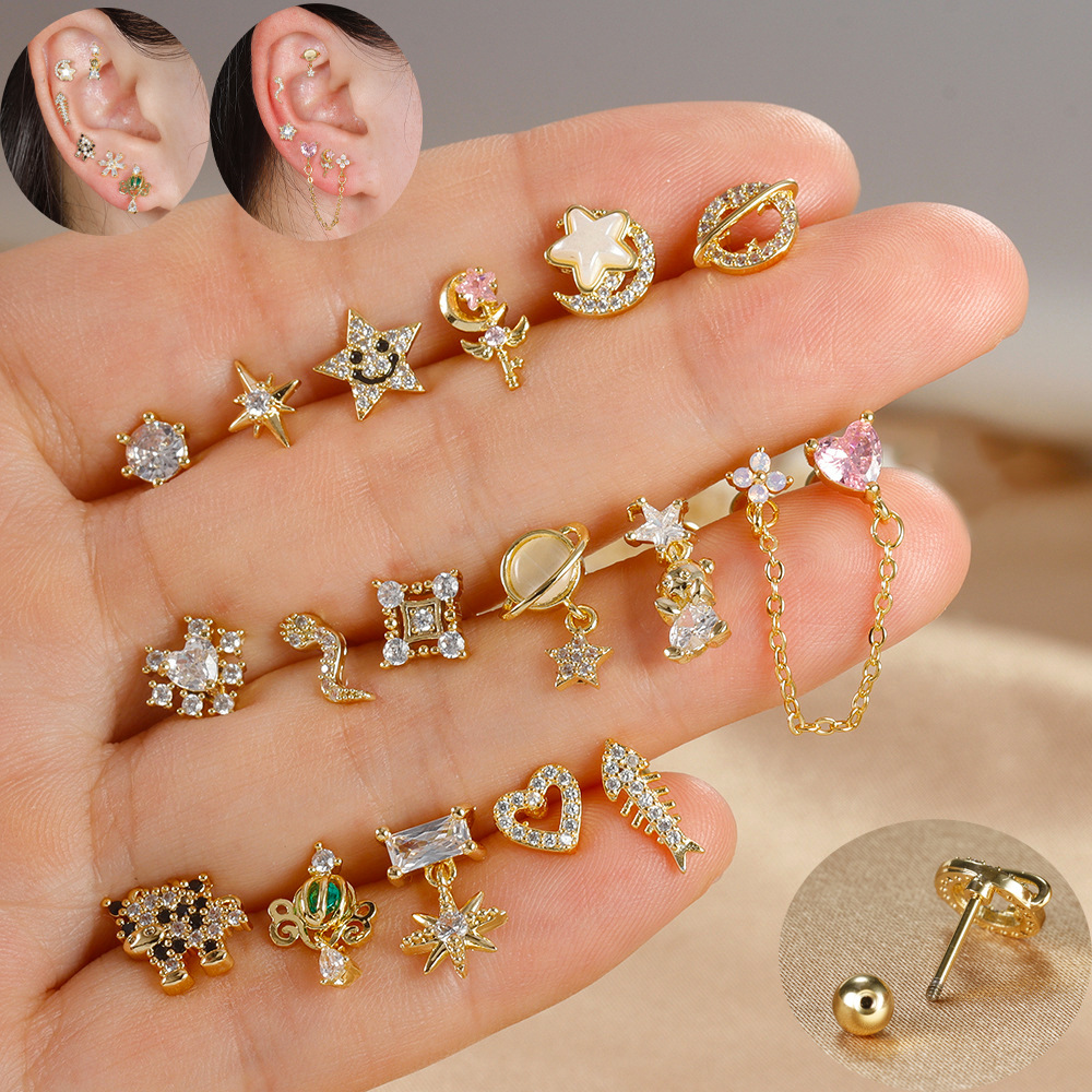 Pendientes para Piercing en la - Body Jewelry Surgical Steel reseña y precio