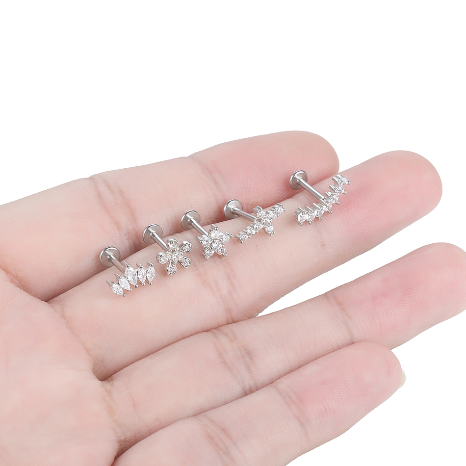Pendiente con pasador para Pie - Body Jewelry Surgical Steel reseña y precio