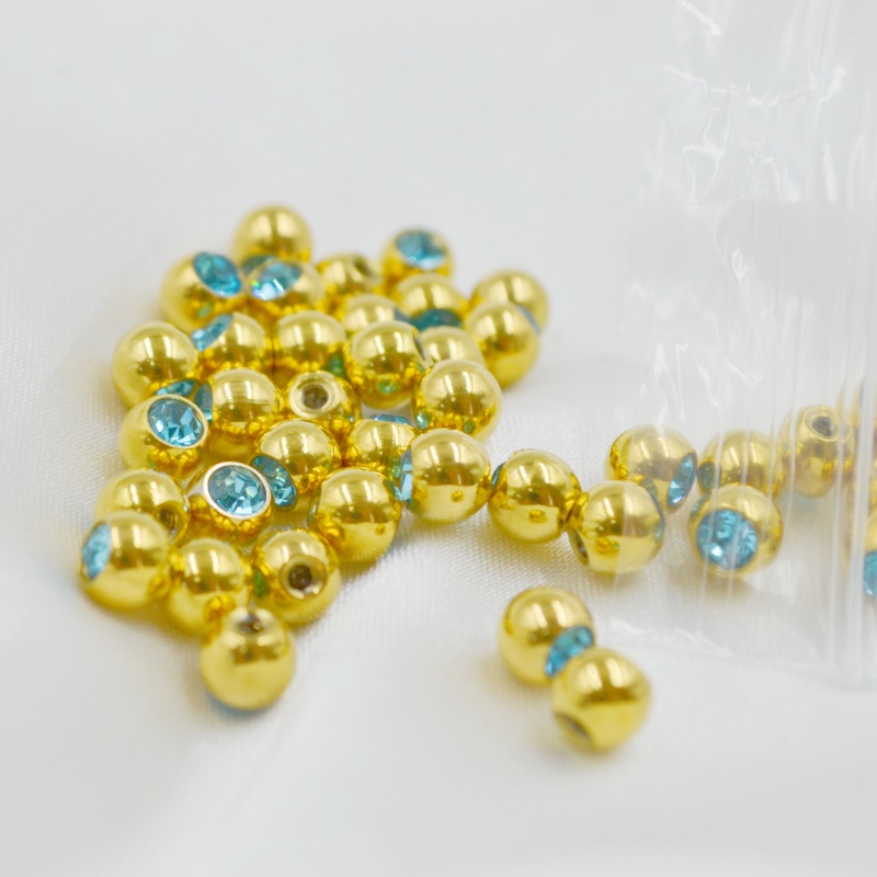 50 unids/lote gemas de cristal - Body Jewelry Replacement Ball reseña y precio