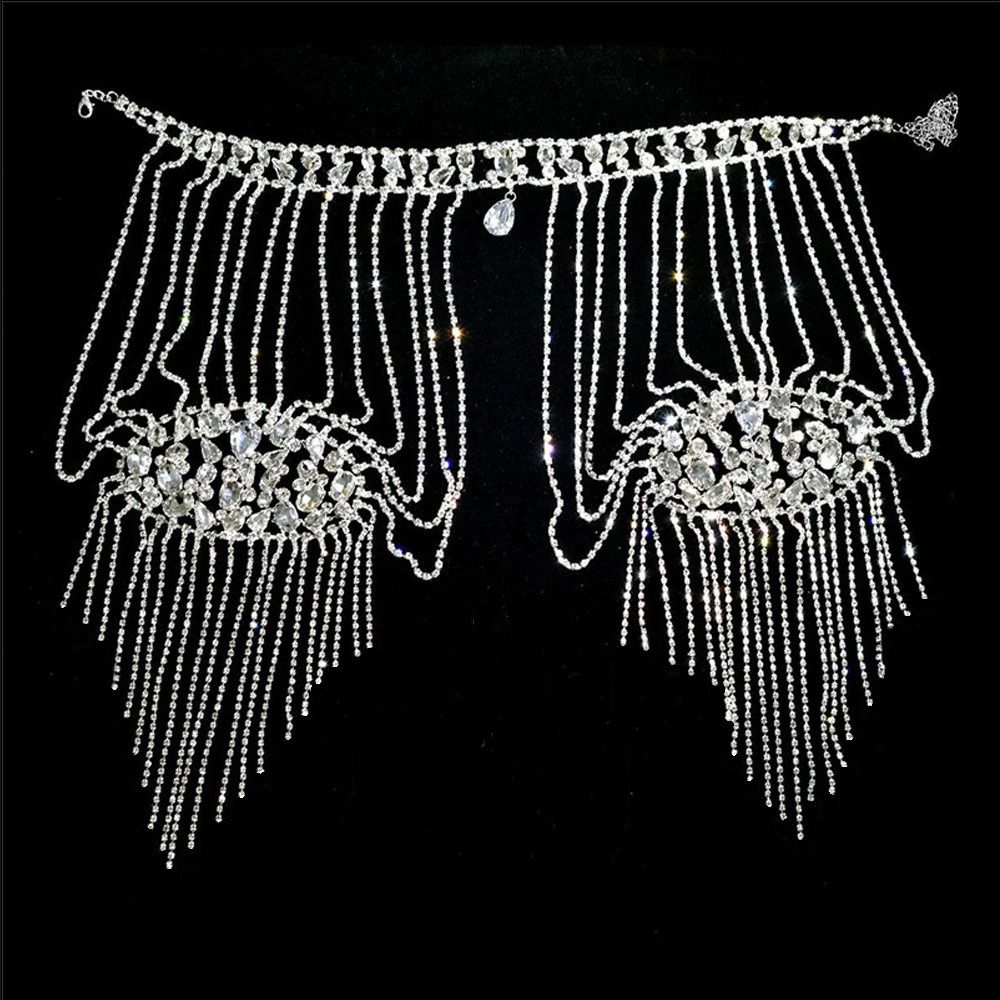 Collar de Hombro con Pedrería  - Body Jewelry Necklace reseña y precio