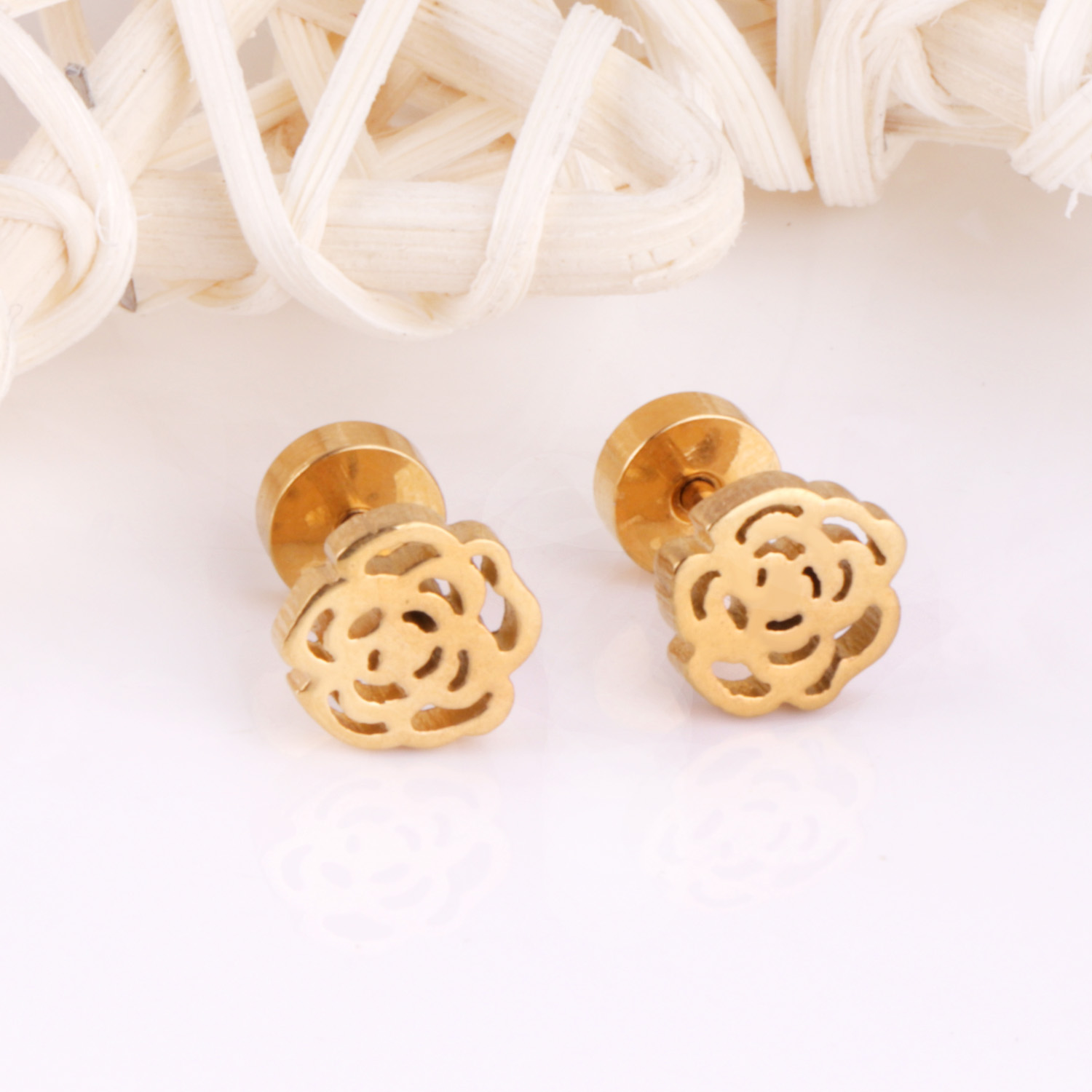 LUXUKISSKIDS, 1 par de pequeño - Body Jewelry Surgical Steel reseña y precio